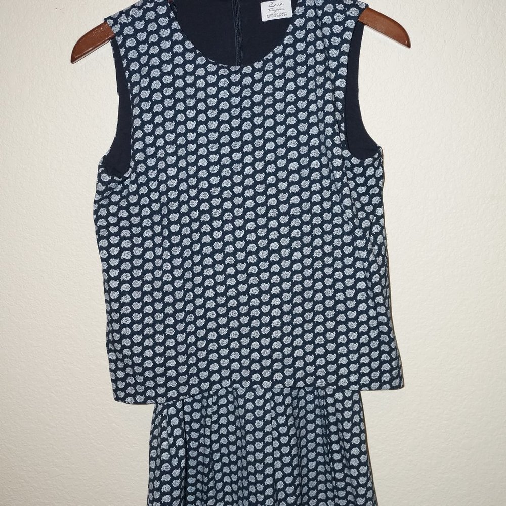 Zara Printed Jumpsuit/Romper
